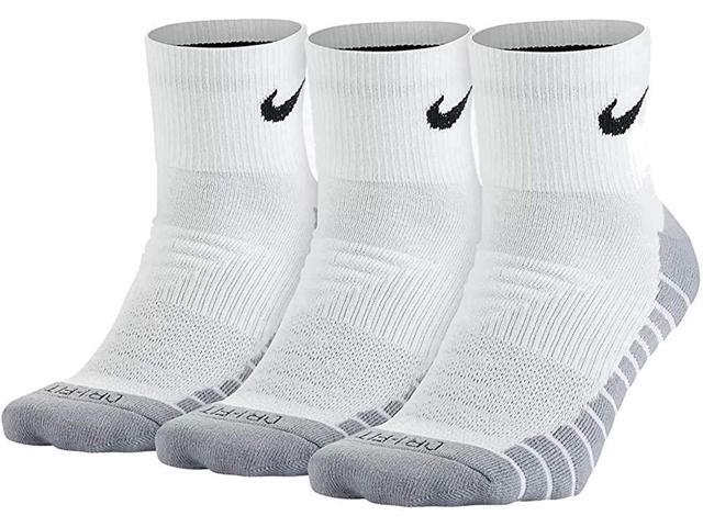 Nike Dry Cushion Quarter Training Socks 3-Pair Pack 4-6