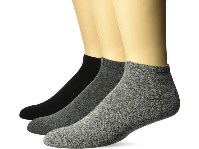 Chaps mens Assorted Marl Low Cut Casual Socks (3 Pack) Shoe Size: 6-12