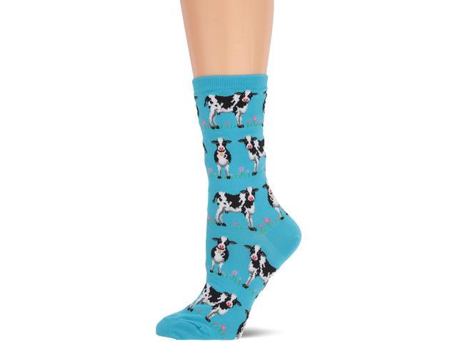 Hot Sox womens Animal Series Novelty Casual Crew Socks Shoe Size: 4-10