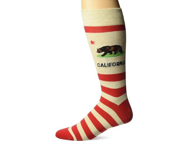 Hot Sox mens Travel Series Novelty Crew Socks Shoe Size: 6-12