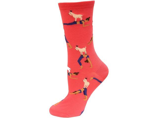 Hot Sox Womens Goat Yoga Crew Socks Women Shoe 4-10