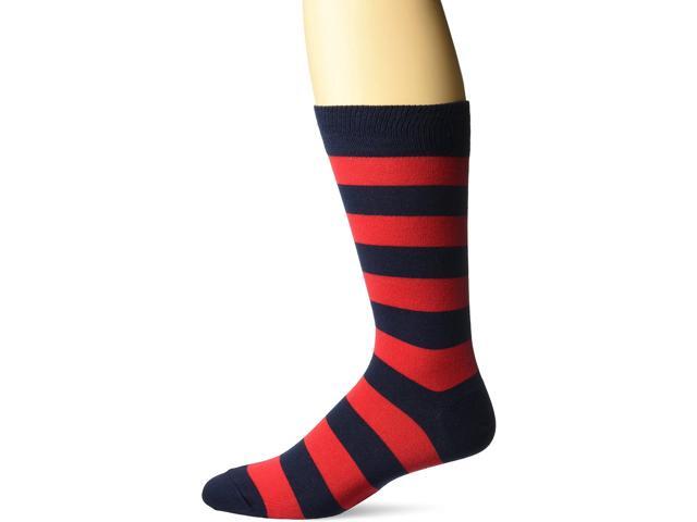 Hot Sox mens Fashion Pattern Slack Crew Socks Shoe Size: 6-12