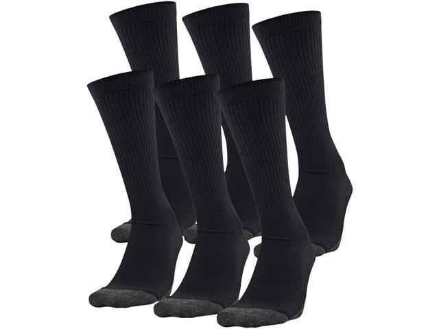 Under Armour Adult Performance Tech Crew Socks 6-Pairs Shoe Size: 9-13