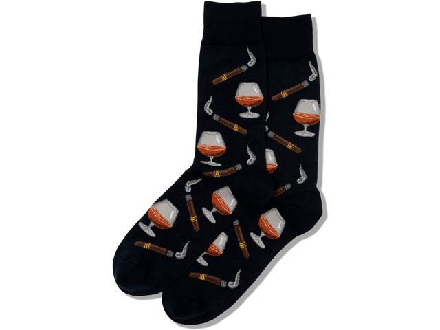 Hot Sox Men's Food and Booze Novelty Casual Crew Shoe Size: 6-12