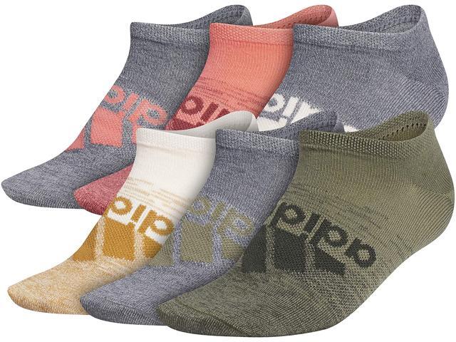 Women's Superlite Badge Of Sport No Show Sock (6-Pack) Medium