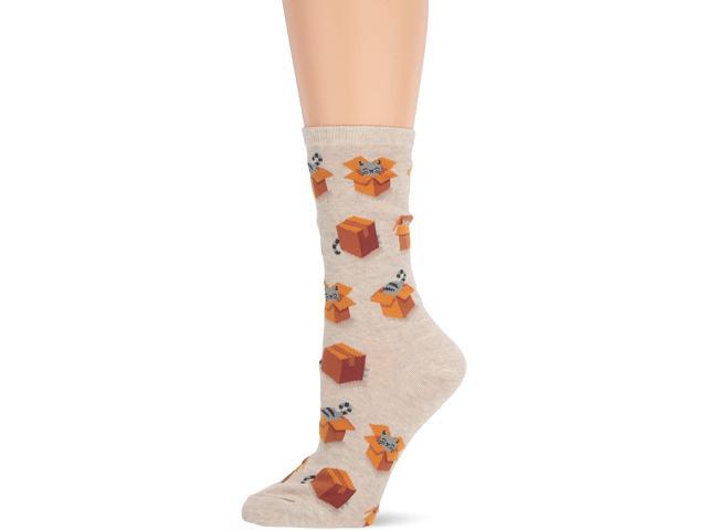 Hot Sox womens Animal Series Novelty Casual Crew Socks