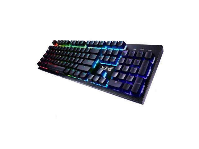 XPG INFAREX K10 RGB Gaming Keyboard: Wired USB Mem-chanical with Nine Lighting Effects