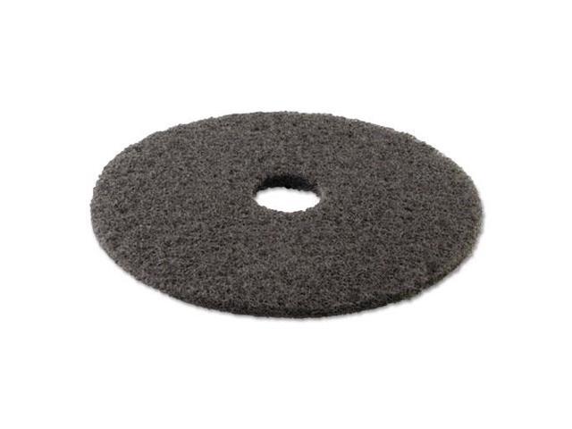 High Performance Stripping Floor Pads 20' Diameter Grayish Black 5/Carton