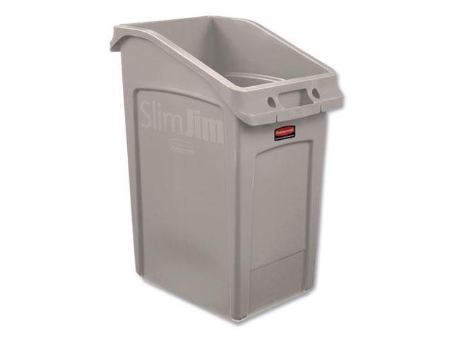Slim Jim Under-Counter Container 23 gal Polyethylene Beige