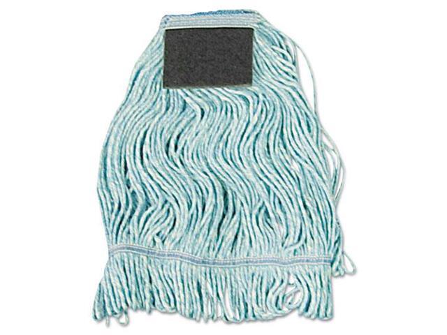 Mop Head Loop-End Cotton With Scrub Pad Medium 12/Carton