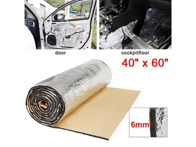 236mil 1636sqft Car Auto Truck Sound Deadener Heat Insulation Underlay Shield Mat 60'x40'