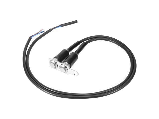 12V LED Motorcycle Dual Switch Button Headlight Fog Light Handlebar Mount Switch with Blue Indicator Light