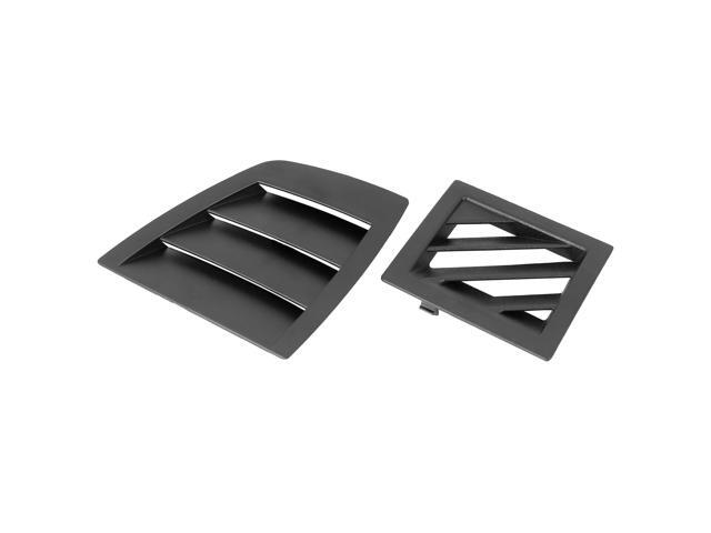 Car Front Air Vent Grille Cover Set Black for Dodge Charger 2006-2007 for Magnum 2005-2007
