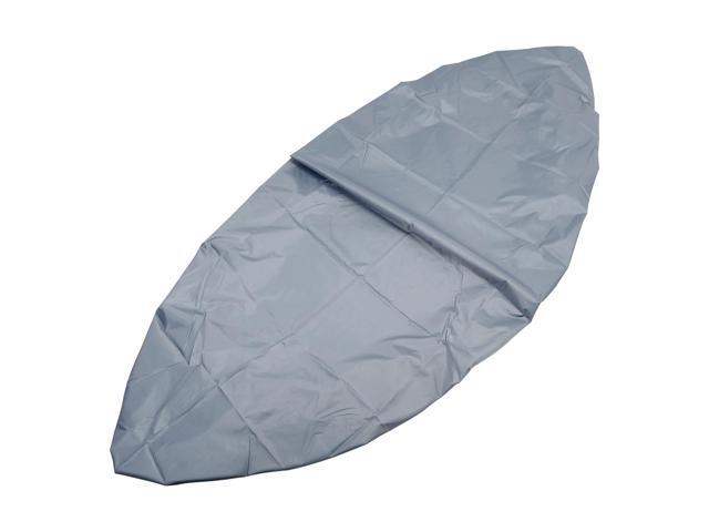 Kayak Cover Boat Canoe Storage Canoe Dust Cover Waterproof UV Protection Cover Gray 1837ft-1969ft