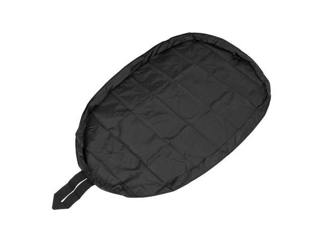 S Kayak Cockpit Cover Boat Canoe Storage Canoe Dust Cover Waterproof UV Protection Cover Black 4213'x2402'