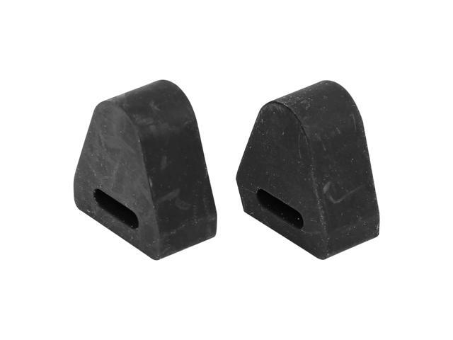2 Pcs Black RH or LH Tailgate Latch Rubber Stop Bumper for Chevrolet Silverado for GMC Sierra
