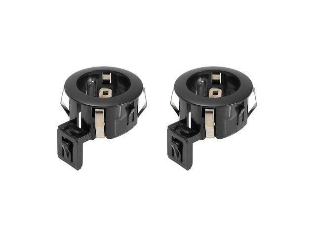 2pcs 89348-34010-C0 Black Car Parking Sensor Retainer Replacement for Toyota Tundra 2007-2013