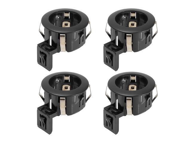 4pcs 89348-34010-C0 Black Car Parking Sensor Retainer Holder Replacement for Toyota Tundra 2007-2013