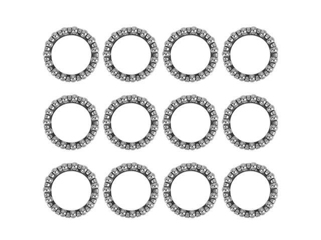 12 Pcs 635mm x 15 Ball Bearings Cages Crank Bearings Wheel Bearing Retainer for Bicycle