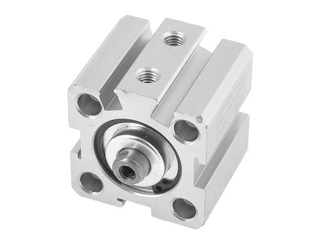 Unique Bargains 20mm Bore 10mm Stroke Double Action Pneumatic Air Cylinder 37mm Long