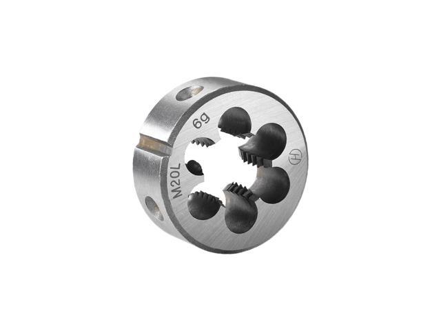M20 M20x25 Pitch Metric Left Hand Round Die Machine Thread Die Threading Die Screw Die Tool HSS (High Speed Steel)