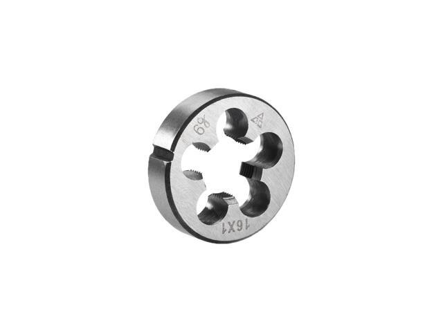 M16 M16x1 Pitch Metric Right Hand Round Die Machine Thread Die Threading Die Screw Die Tool HSS (High Speed Steel)