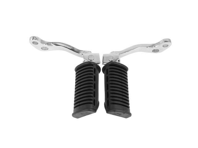 1 Pair Motorcycle Foot Highway Pegs Foot Board Footrest Rubber Foot Pedal for Suzuki GN 125