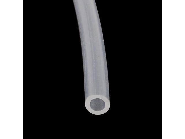 3mm x 5mm Silicone Food Grade Translucent Tube Beer Water Air Hose Pipe 2 Meters