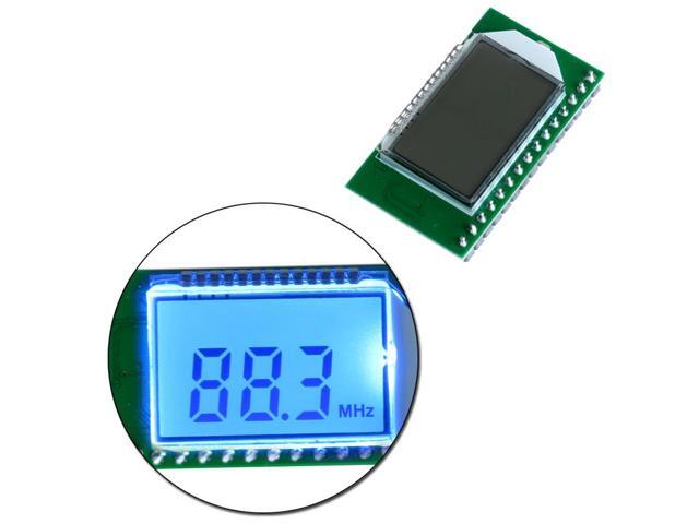 PLL LCD Digital 87-108MHZ FM Radio Receiver Module Wireless Microphone Stereo