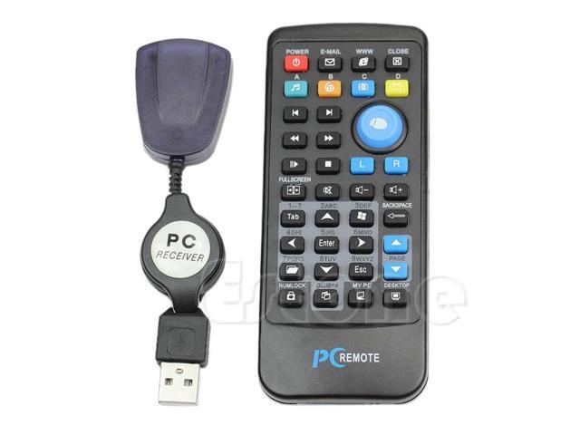 USB Laptop PC Wireless Media Remote Control Mouse Keyboard Center Controller