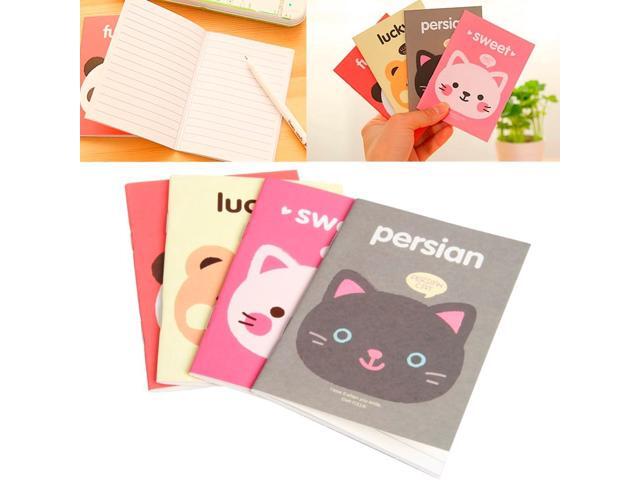 1Pc Portable Cute Cartoon Paper Notepad Memo Diary Notebook Exercise Book