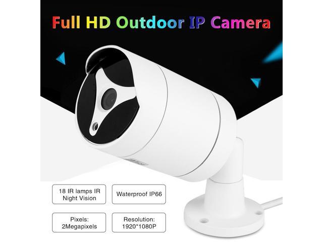 2MP 1080P HD IP Camera NTSC System Full-color IR Night Vision Outdoor Camera Home Security