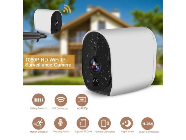 1080P HD WiFi Indoor Surveillance Camera Outdoor Wireless Waterproof Battery IP Camera