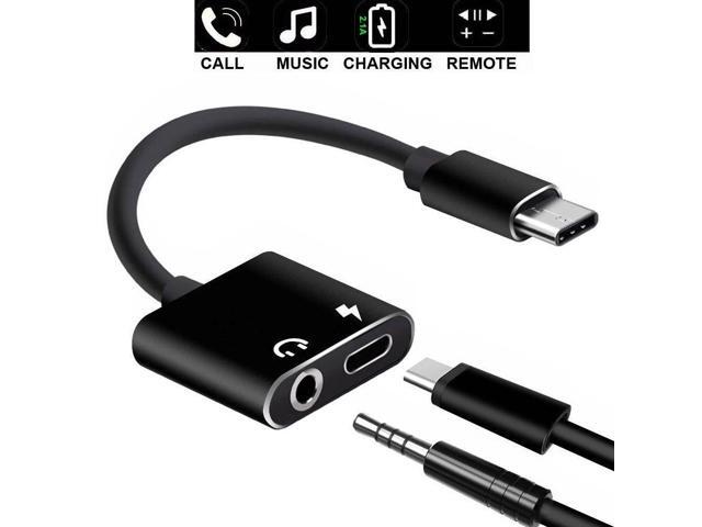 USB Type C To 35mm Earphone Jack Adapter For Leeco Le Max 2/Pro 3 S3 Aux Audio Cable Headphone Charger Charging USB-C Converter