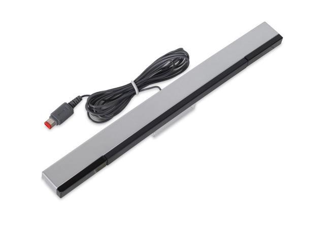 White Wireless Bluetooth Sensor Remote Bar Receiver for Nintendo Wii controller