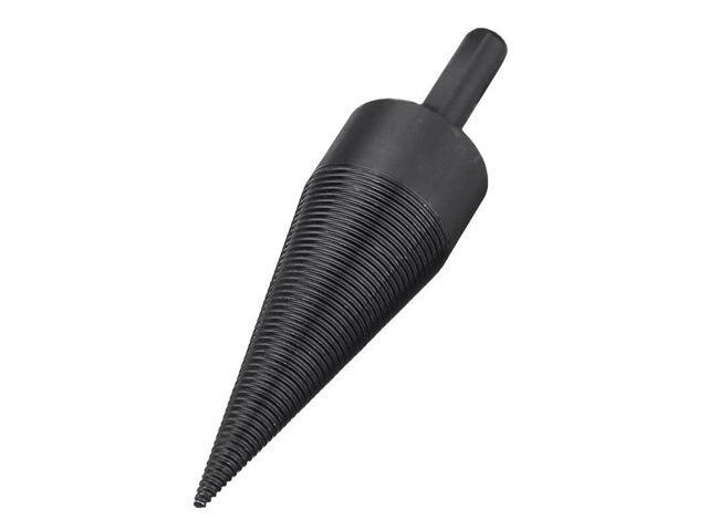 Drill Tip For Electric Drill With Triangular Shank Fast Wood Splitting Rural Wood Breaker Tool Splitting Wood Cone Drill 42mm