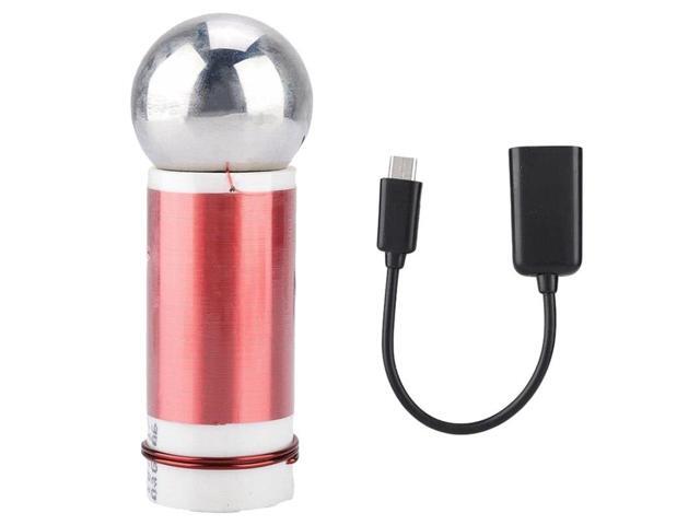 5V 1W Super Mini Self-Excitation Tesla Coil For Wireless Transmission Experiments Test Diy