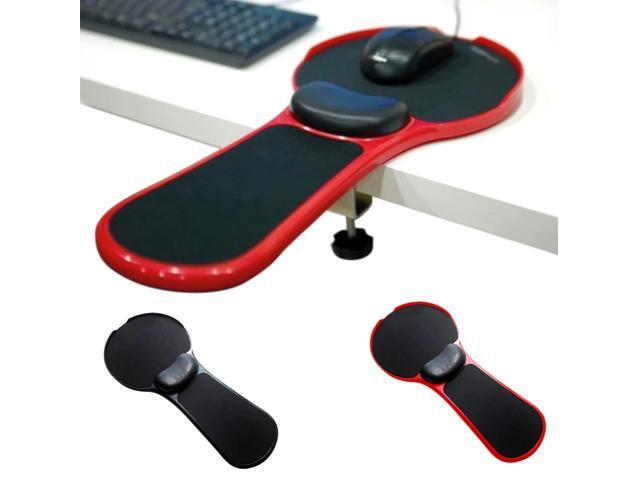 Adjustable Computer Wrist Rest Armrest Desk Chair Dual Purpose Attachable Home & Office Arm Support Mouse Pad Stand Desk Extender