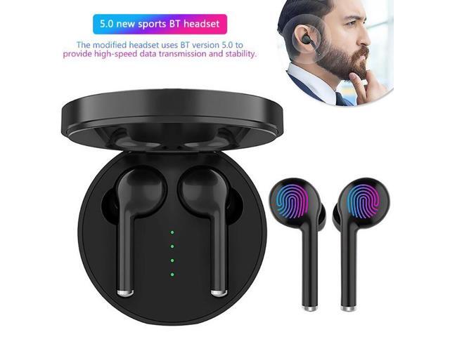 TW40 TWS Touch Control Wireless Bluetooth 50 Earphone Sports Headset w/Mic