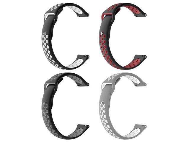 Double Color Silicone Porous Breathable Watchband Bracelet Wrist Strap Belt for Huawei Watch GT Honor Magic High Quality Strip