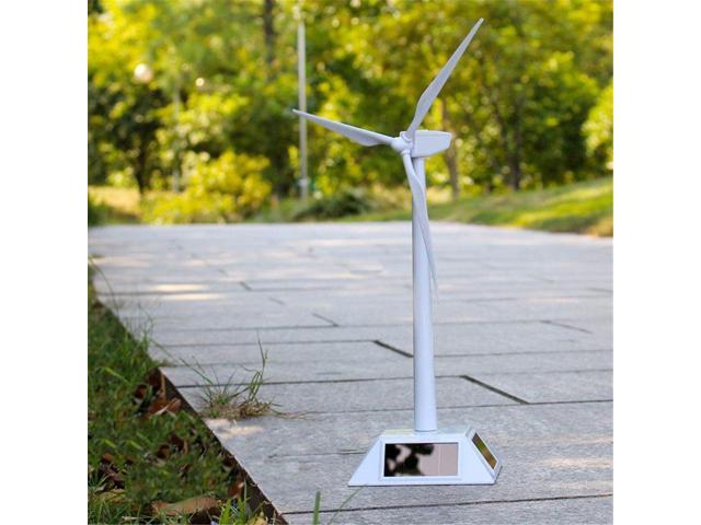2 in 1 Solar Wind Generator Model and Exhibition Stand Windmill Educational Assembly Kit Desktop Decoration