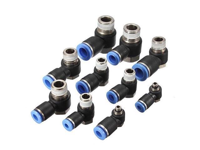 Pneumatic Push In Fittings For Hose Speed Air Regulation Valve