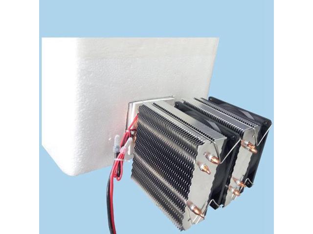 DC 12V 20A 72W Semiconductor Refrigeration Peltier Cooler Air Cooling Radiator DIY Mini Fridge Cooling System Tools