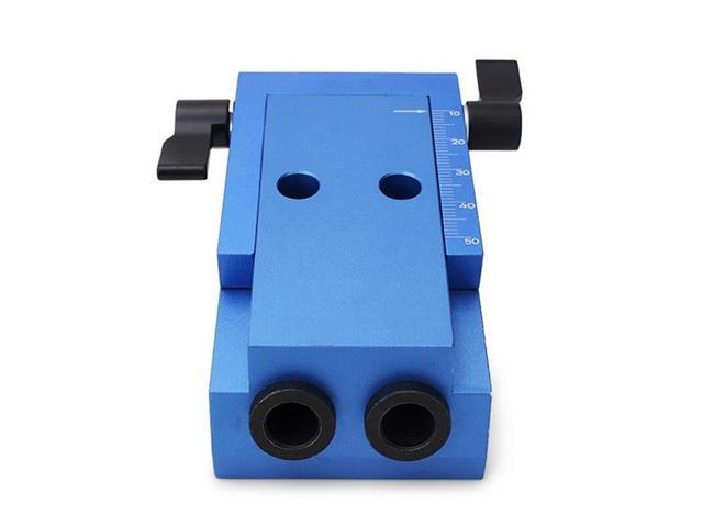 Mini Pocket Hole Jig Kit System For Wood Working Joinery + Step Drill Bit Accessories Wood Work Tool Set With Box
