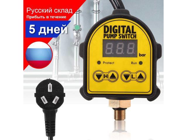 SWILET Digital Pressure Control Switch Eletronic Pressure Controller For Air Pump Automatic On/Off