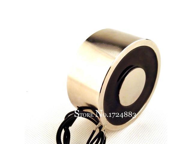 P80/38 Holding Electric Magnet Lifting DC12V 24V 100Kg 1000N Waterproof Electromagnet Solenoid