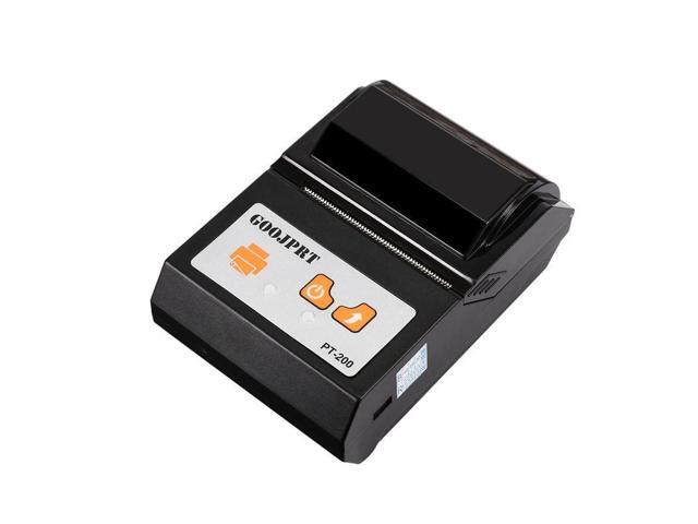 Goojprt Pt200 Portable Wireless Printer 58Mm Bluetooth Thermal Printer For Android Ios Mini Bluetooth Thermal Printer Eu Plug