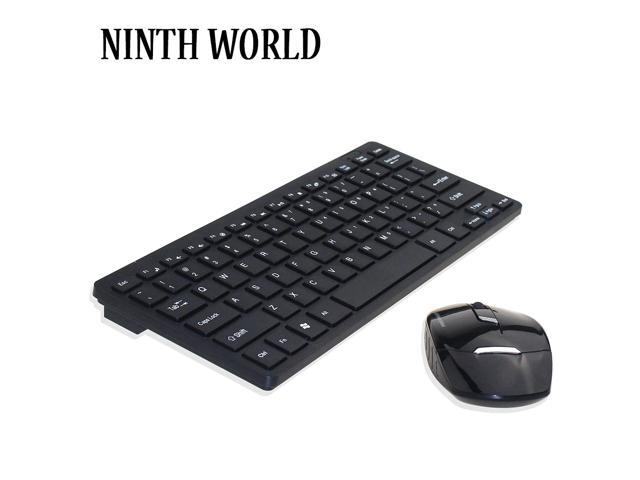 24Ghz Ultra-Thin Wireless Keyboard And Mouse Combo kit With USB Receiver Mouse Keyboard set For Apple PC WindowsXP/7/8/10
