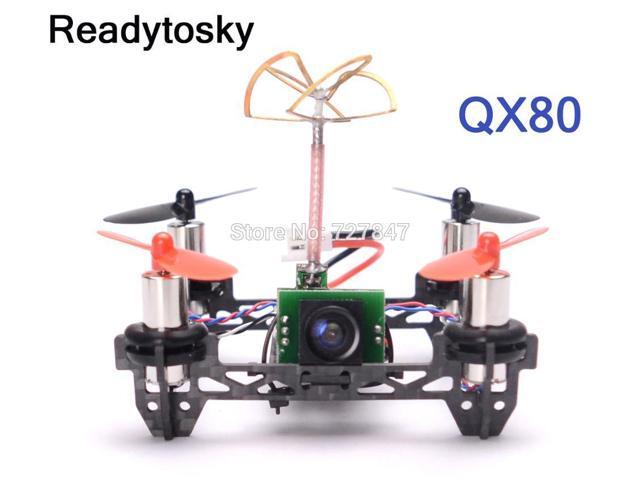 Tiny QX80 Indoor Carbon Fiber Super Light Quadcopter Frame w/ 8520 motors w/ F3 EVO V20 Brush Flight Controller