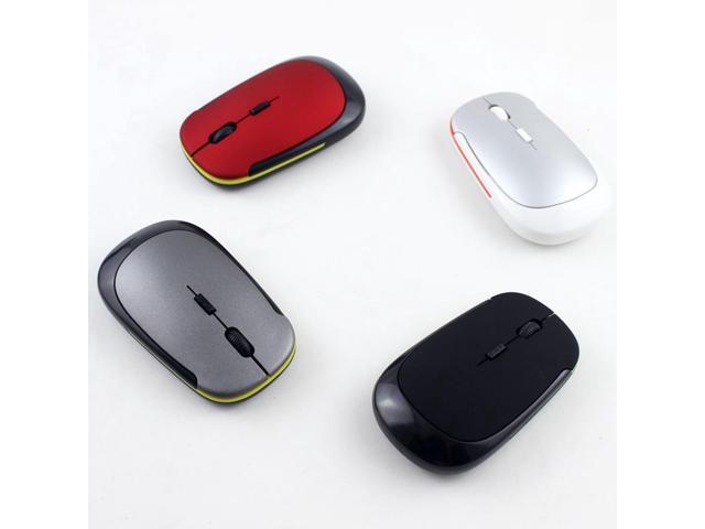 4 Buttons Right Roll Optical Wireless Mouse USB 20 Wireless Mouse Gamer Mouse Receiver Wireless Mouse for Laptop